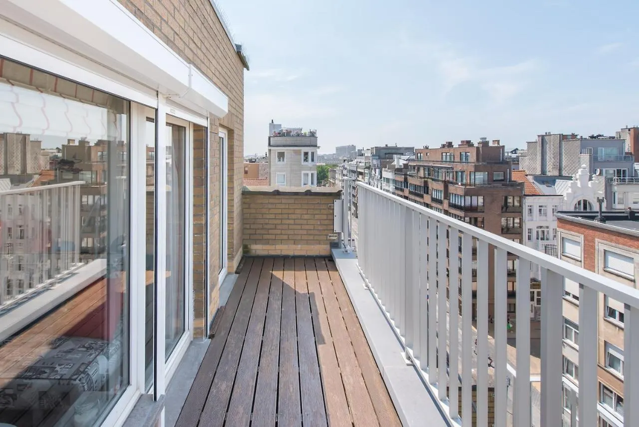 Zonnig Penthouse Met Terrassen Apartment Ostend